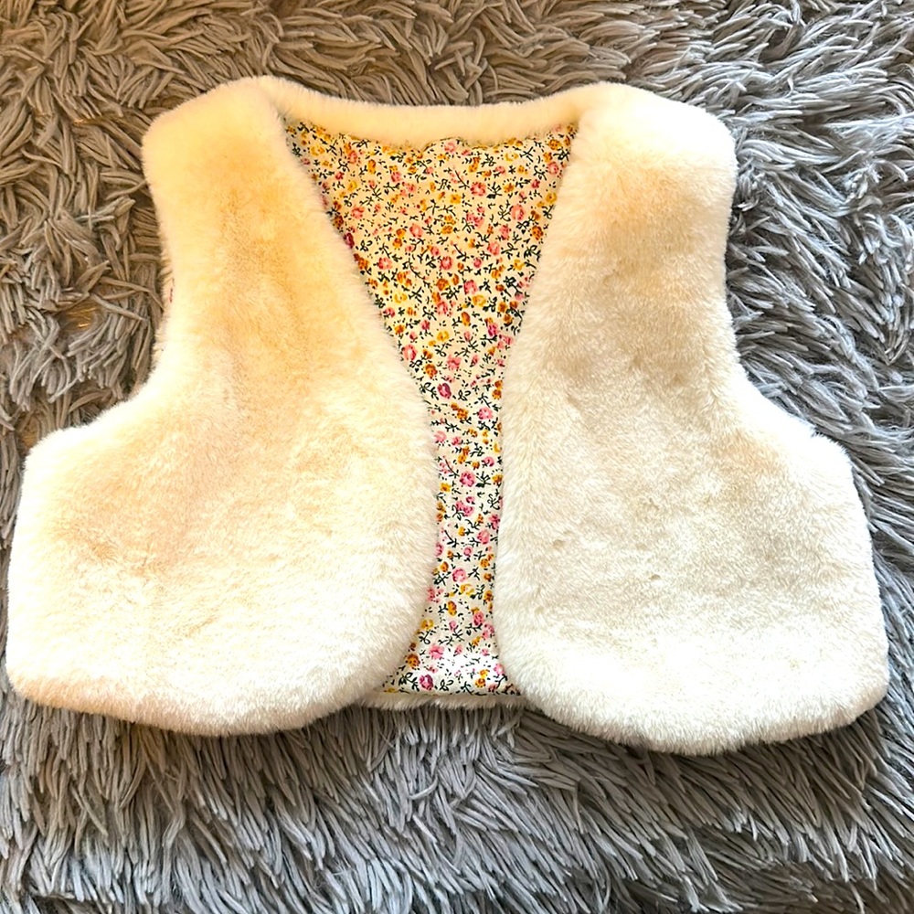 Toddler Faux fur vest